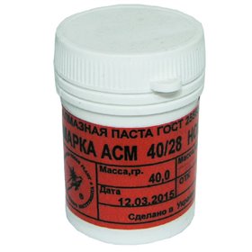 Алмазна паста АСМ 40/28 НОМГ (червона) 40гр. арт.10170