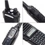 Комплект 6 шт Рація портативна Baofeng UV-82 UP VHF/UHF 8 Вт до 15 км Чорна