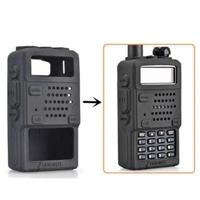 Чохол силіконовий для рації Baofeng UV-5R BLACK