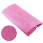 Підстилка анти-пісок Sand Free Mat Pink килимок туристичний для пляжу і пікніка 200 x 200 мм з металевими кільцями для кріплення