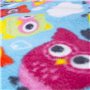 Килимок для пікніка та пляжу водонепроникний Spokey Owl 180x210 см, з совушками