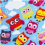 Килимок для пікніка та пляжу водонепроникний Spokey Owl 180x210 см, з совушками