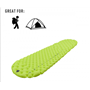 Надувной коврик Sea to Summit Comfort Light Insulated Mat 2020, 184х55х6.3см, Green (STS AMCLINS_R)