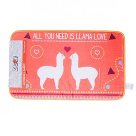 Килимок велюровий Zaska Llama мультиколор (ZK50452)