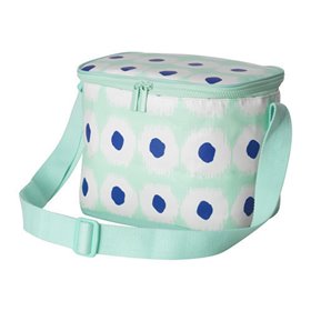 Сумка-холодильник IKEA SOMMAR 2017 19x26 см білий блакитний 603.619.04