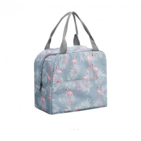 Ланч бег «Flamingos» 5 л сірий (LB-4424)