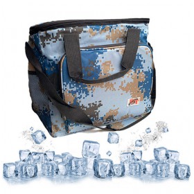 Сумка-холодильник DT-4249 (39*32*32 см) Камуфляж Блакитний