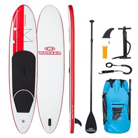 Веслярна дошка SUP з веслом та аксесуарами WORKER WaveTrip 11'6'