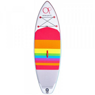 Сап Борд Надувна дошка SUP Board Ocean Pacfic ALL Round 9'6 White - Red
