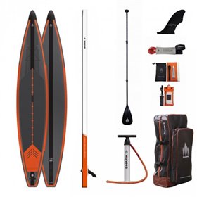 Сапборд Shark Racing 12'6'' x 27'' x 6'' - надувна дошка для САП серфінгу, sup board