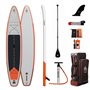 Сапборд Shark Touring-Xplor 12'6'' x 30'' x 5'' - надувна дошка для САП серфінгу, sup board