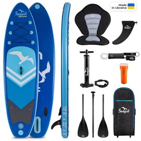 Надувна SUP дошка Seagull with Kayak Blue з каяком колір синій