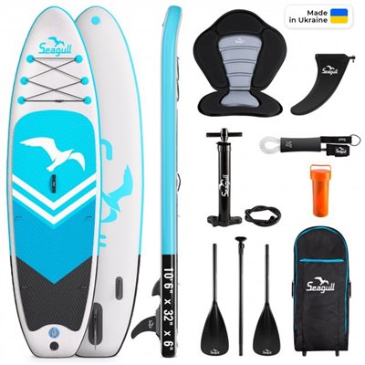 Надувна SUP дошка Seagull with Kayak з каяком