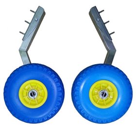 Транцеві колеса нержавійки Tehnoparus (КТ1Н-топ)