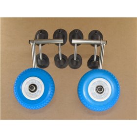 Колеса лодочные BVS Гребнушка-Next avt-Пено 210х50 мм металл