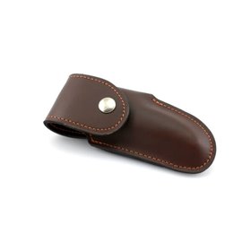 Шкіряний чохол для ножа, Montagnard - 14 см, Шоколад (MONC)
