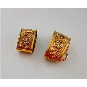 Гарда та тильник бронзовий для ножа