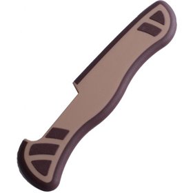 Накладки ручки ножа задн. beige/brown, H (111мм)