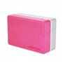Блок для йоги SportVida Pink/Grey SV-HK0336