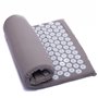 Килимок масажний аплікатор Кузнєцова Acupressure mat Zelart FI-1709 65x40см сірий (MI002992)