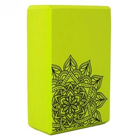 Блок для йоги EVA салатовий.