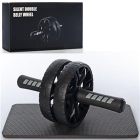 Колесо для м'язів преса Чорне у коробці (MS 3728)