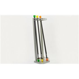 Бодібар Підставка (стійка) для бодибаров Zelart TA-6764 Silver (PS00337)