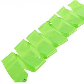 Стрічка для художньої гімнастики Lingo C-5517 6м салатовий