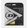 Струни для тенісу Dunlop EXPLOSIVE BITE 16 G (1,32) чорна 12 м