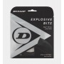 Струни для тенісу Dunlop EXPLOSIVE BITE 16 G (1,32) чорна 12 м