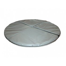 Мат для пілона ASD круглий Грація-4 5 см Сірий