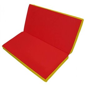 Дитячий мат KIDIGO 1х1х0,1 складаний (ПВХ, вторинний поролон)