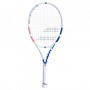 Теннисная ракетка детская профессиональная Babolat PURE DRIVE JUNIOR 26 W 00 WHITE/PINK/BLUE 140403/301