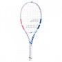 Теннисная ракетка детская профессиональная Babolat PURE DRIVE JUNIOR 26 W 00 WHITE/PINK/BLUE 140403/301