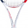 Теннисная ракетка детская профессиональная Babolat PURE STRIKE JUNIOR 26 C 1 WHITE/RED/BLACK 140401/323