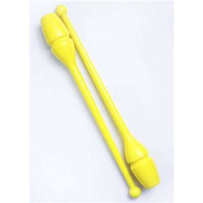 Булави для гімнастики SASAKI MJ 38H гума 36cm 100g Yellow (SCJ38Hx)