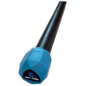 Бодібар Weighted Bar LP8145 LivePro 6кг Синій (56422012)