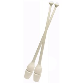 Булави Pastorelli комбіновані 45 см Білі