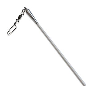 Паличка Pastorelli Mirror FIG 60 см Біла Чорний наконечник