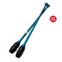 Булави Chacott Hi-grip Rubber Clubs 45 см 123 Turquoise Blue