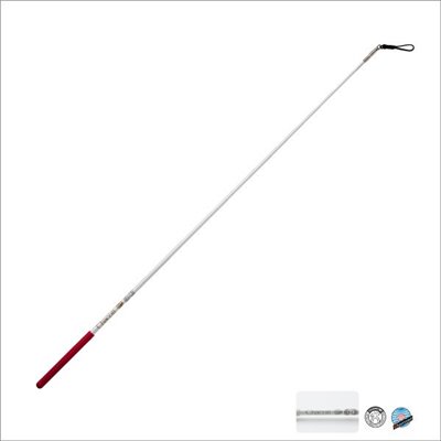 Паличка для стрічки Chacott 60 см Carbon (Point flexible) 052 Red