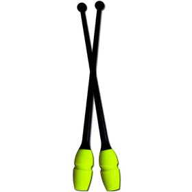 Булави Pastorelli комбіновані 41см Чорний-Жовтий