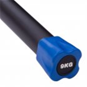 Бодібар Zelart (9 кг) Body Bar Синій (1,22 м х 40мм) (FI-1251-9)