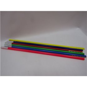 Палиця гімнастична №3, Бамсик 120*2см (набір 6 шт)