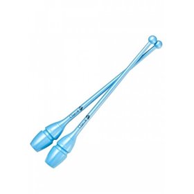 Булавы для гимнастики CHACOTT HI GRIP пластик+резина 41cm Saxe Blue (CC65202)
