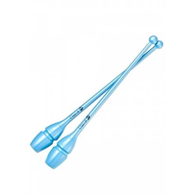 Булавы для гимнастики CHACOTT HI GRIP пластик+резина 41cm Saxe Blue (CC65202)