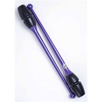 Булави для гімнастики CHACOTT HI GRIP пластік+гума 45.5 cm Purple (CC65202)