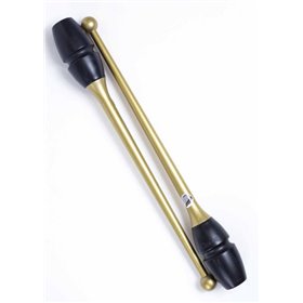 Булави для гімнастики CHACOTT HI GRIP пластік+гума 41cm Gold (CC65202)
