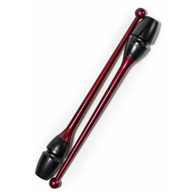 Булави для гімнастики CHACOTT HI GRIP пластік+гума 45.5 cm Garnet (CC65202)