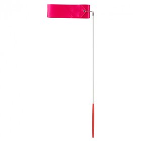 Стрічка гімнастична 4м, малинова. \1